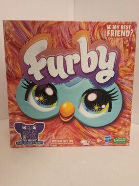 Furby Orange Interactive Plush Toy 600+ Responses Voice Activated. New